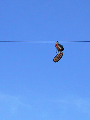 shoes in the sky?