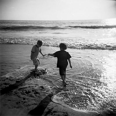 kids at the beach #1