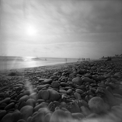 pinhole at the beach #2